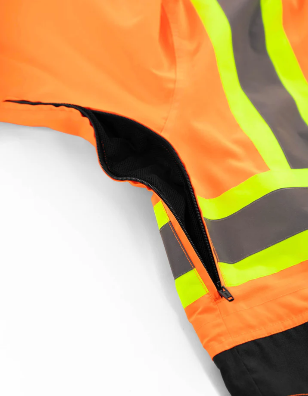 Forcefield "Torngat" Premium Ripstop 4-in-1 Hi-Vis Safety Parka 024-EN705ROR-TG