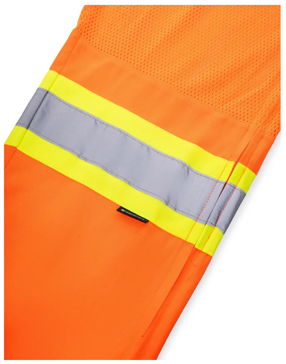 Forcefield Women's Safety Hi-Vis Tricot Traffic Pant 024-WHVTPM