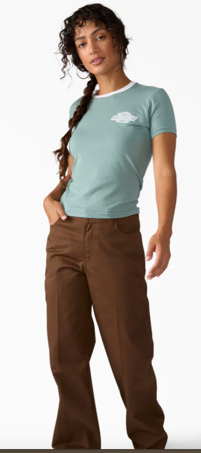 Dickies Women's Plainville Ringer T-Shirt
