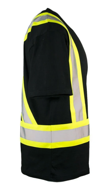 Forcefield Ultracool Poly/Cotton Crew Neck Short Sleeve Safety Tee Shirt with Chest Pocket 022-TCCBE