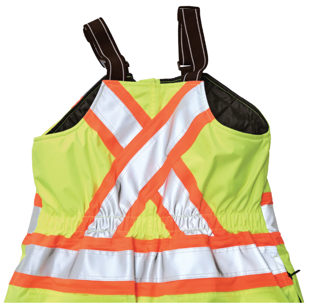 TOUGH DUCK WOMEN'S POLY OXFORD INSULATED SAFETY BIB - SB08