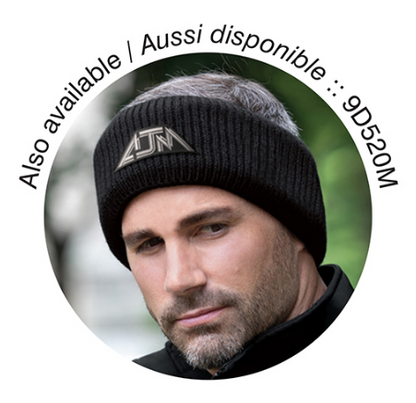 AJM International Acrylic / Polyester Coral Fleece Cuff Toque - 9D230M