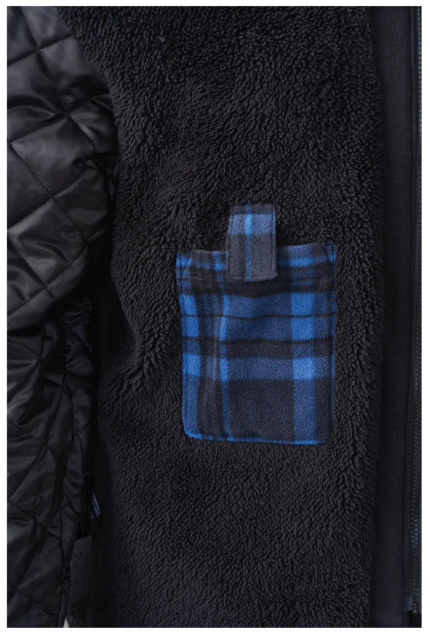 TOUGH DUCK SHERPA-LINED FLEECE JAC-SHIRT - WS16