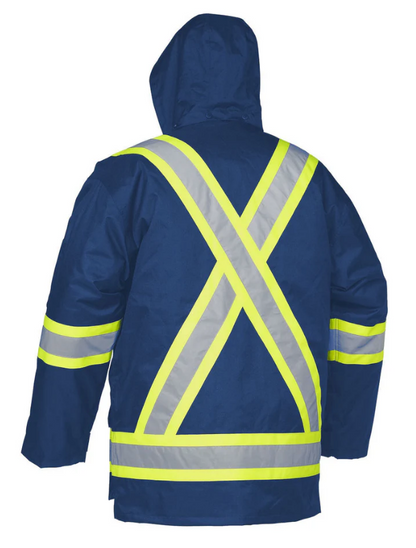 Forcefield Hi Vis Safety Winter Cargo Parka 024-EN640R