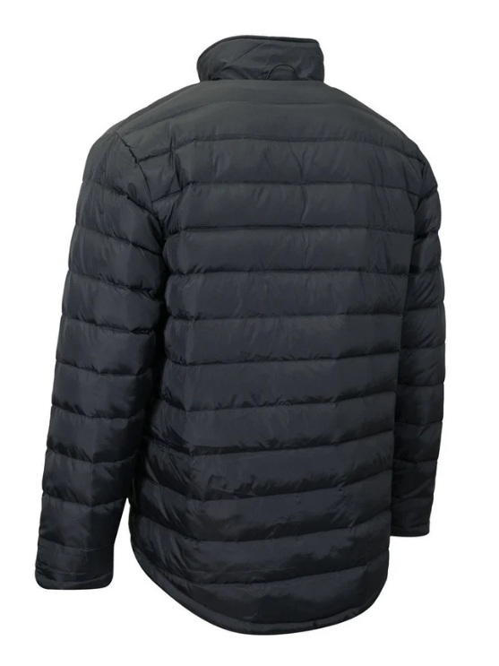 Forcefield Hi Vis Winter Safety Parka with Removable Down Insulated Nylon Puffer Jacket 024-EN705RD