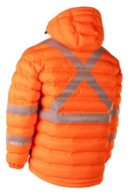 Forcefield Hi Vis Safety Puffer Jacket 024-PUFSEG