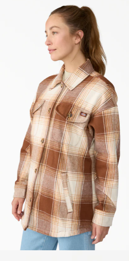 Dickies Women's Flannel Shacket
