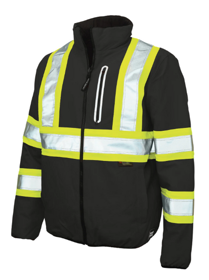 TOUGH DUCK RIPSTOP REVERSIBLE SAFETY JACKET - SJ27