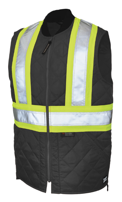 TOUGH DUCK QUILTED SAFETY FREEZER VEST - SV05