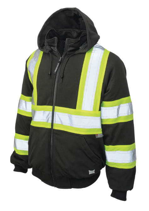 TOUGH DUCK FLEECE INSULATED SAFETY HOODIE - S474