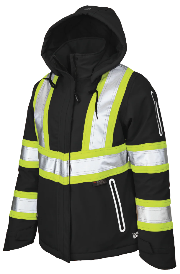 TOUGH DUCK WOMEN’S INSULATED TOUGH FLEX SAFETY JACKET - SJ41