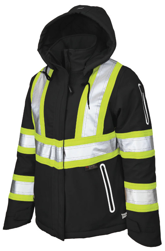 TOUGH DUCK WOMEN’S INSULATED TOUGH FLEX SAFETY JACKET - SJ41