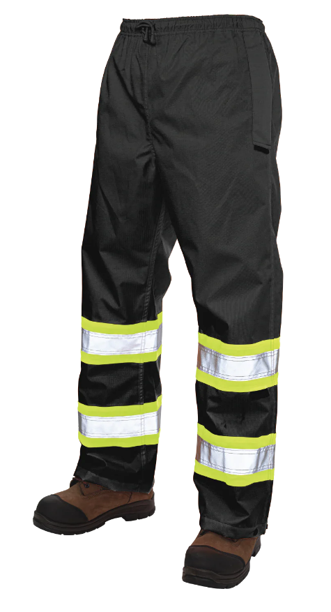 TOUGH DUCK PULL-ON RIPSTOP SAFETY RAIN PANT - S374