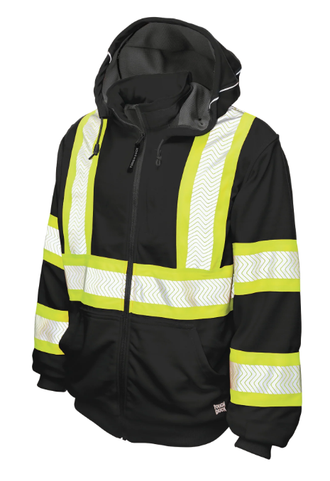 TOUGH DUCK FLEECE THERMAL-LINED SAFETY HOODIE - SJ16