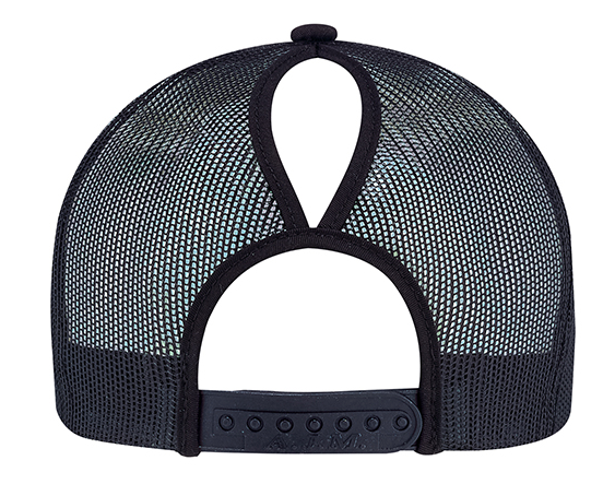 AJM International Polycotton / Polyester Mesh Cap - 5970L