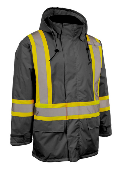 Forcefield Hi Vis Insulated Miners Jacket 024-EN405R