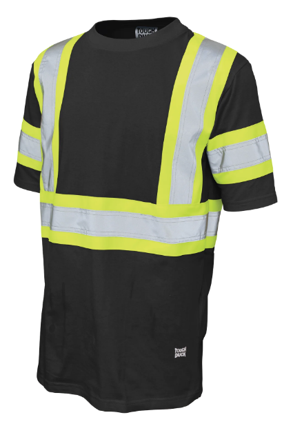 TOUGH DUCK COTTON JERSEY SHORT-SLEEVE SAFETY T-SHIRT - ST11