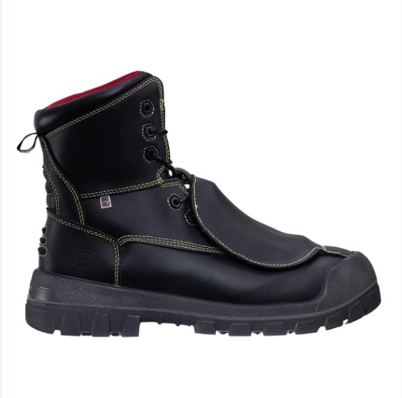 Big Bill® Big Bone 4 Seasons Metal Free & Metatarsal Work Boots 8" - Black - BB5200