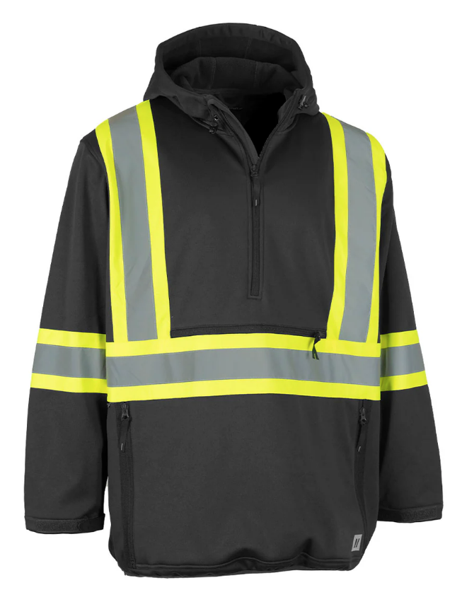 Forcefield Hi Vis Safety Anorak Pullover Softshell 023-EN178
