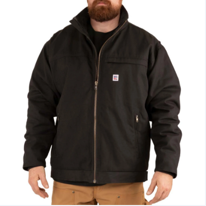 BIG BILL® Sherpa-Lined Duck Jacket - Black - CD1964