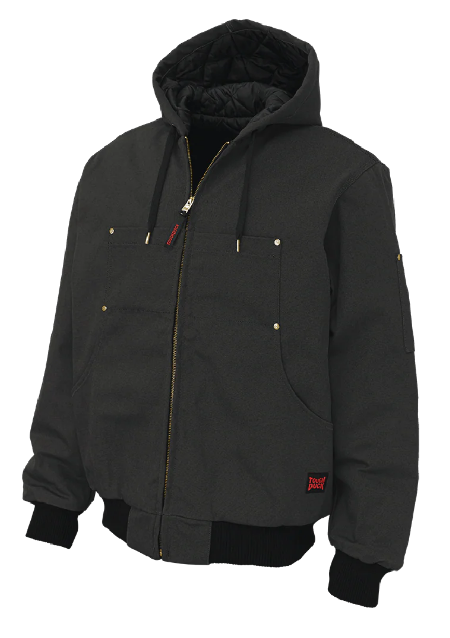 TOUGH DUCK DUCK CLASSIC HOODED BOMBER JACKET - WJ30