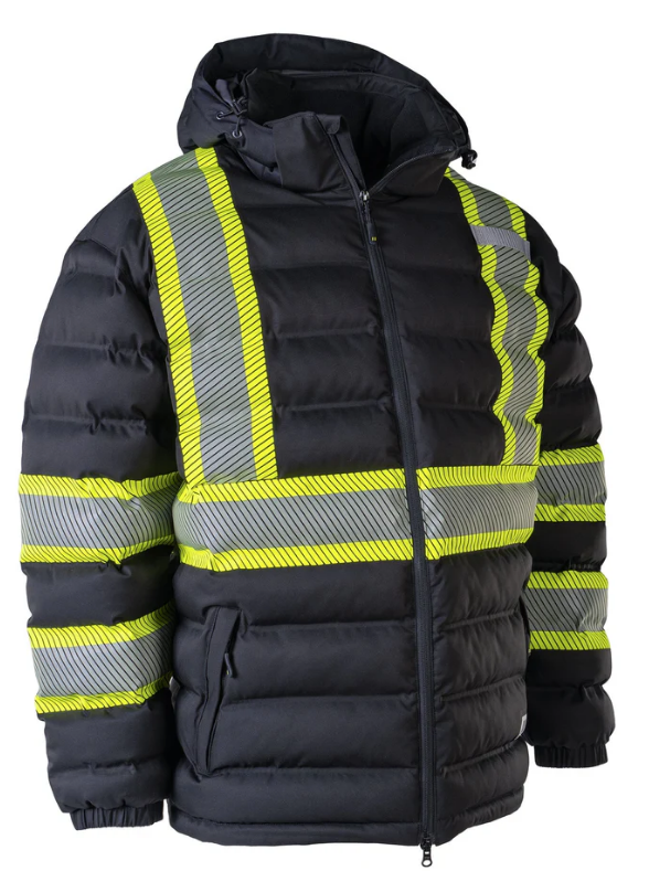 Forcefield Hi Vis Safety Puffer Jacket 024-PUFSEG