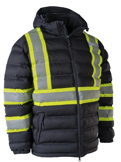 Forcefield Hi Vis Safety Puffer Jacket 024-PUFSEG