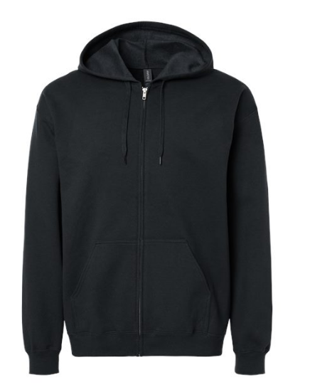Gildan Unisex Softstyle® Full-Zip Hooded Sweatshirt - SF600