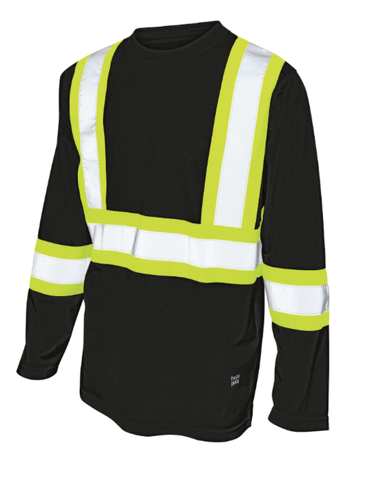 TOUGH DUCK MICRO MESH LONG-SLEEVE SAFETY T-SHIRT - ST10