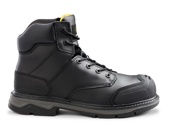Men's Terra Patton 6" Aluminum Toe Safety Work Boot - 4NS6BK/4NS6BN