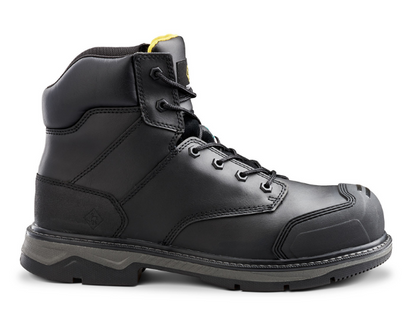 Men's Terra Patton 6" Aluminum Toe Safety Work Boot - 4NS6BK/4NS6BN