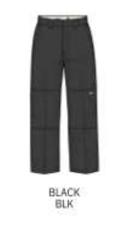 Dickies Men's Worn In Double Knee Work Pnat - A89TC