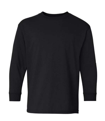 Gildan Youth Heavy Cotton™ Long Sleeve T-Shirt - 5400B