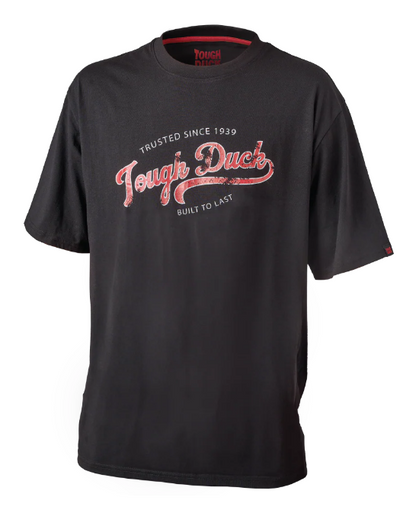 TOUGH DUCK TOUGH DUCK LOGO T-SHIRT - WT08 (BK03)