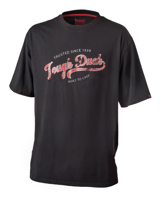 TOUGH DUCK TOUGH DUCK LOGO T-SHIRT - WT08 (BK03)