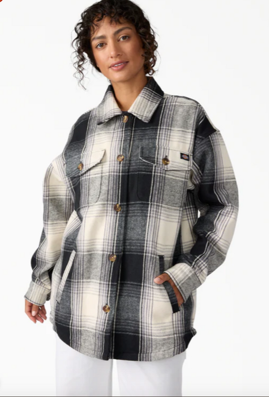 Dickies Women's Flannel Shacket