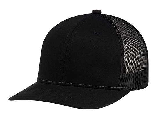 AJM International Deluxe Chino Twill / Polyester Mesh Cap - 8E019B