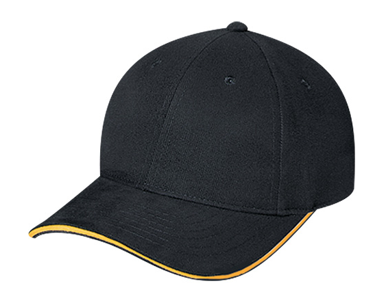 AJM Internationall Heavyweight Brushed Cotton Drill Cap - 2C430M