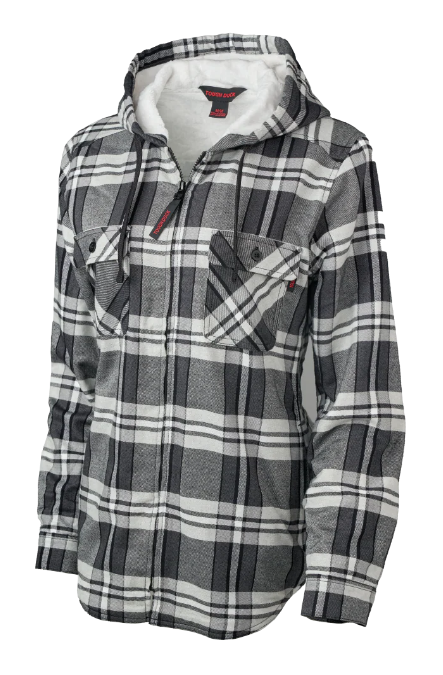 TOUGH DUCK WOMEN’S PLUSH PILE-LINED FLANNEL SHIRT - WS12