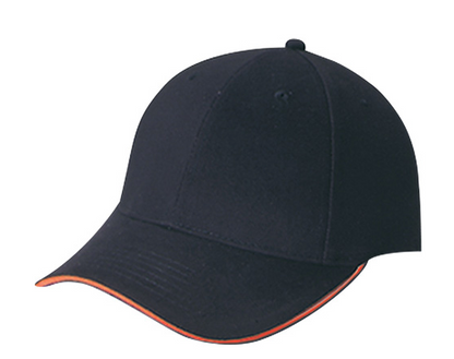 AJM Internationall Heavyweight Brushed Cotton Drill Cap - 2C430M