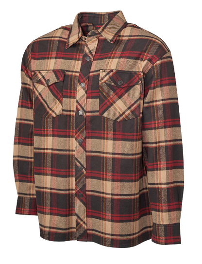 TOUGH DUCK HEAVY FLANNEL OVERSHIRT - WS04
