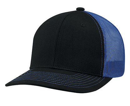 AJM International Deluxe Chino Twill / Polyester Mesh Cap - 8E019M