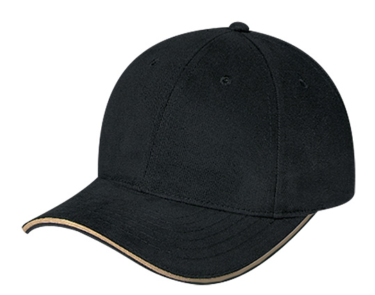 AJM Internationall Heavyweight Brushed Cotton Drill Cap - 2C430M