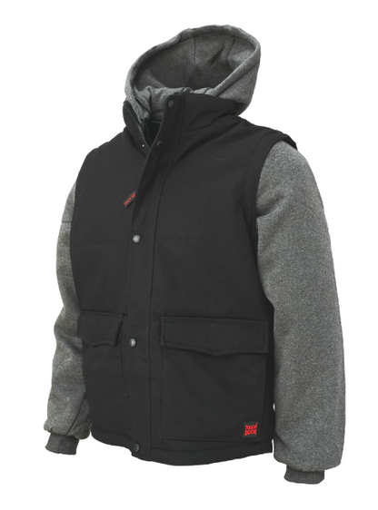 TOUGH DUCK  I8A2 - DUCK ZIP-OFF SLEEVE JACKET -  I8A2