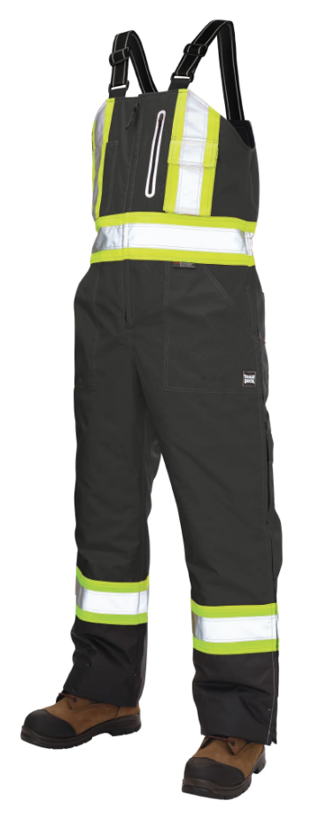 TOUGH DUCK RIPSTOP INSULATED SAFETY BIB OVERALL - S876