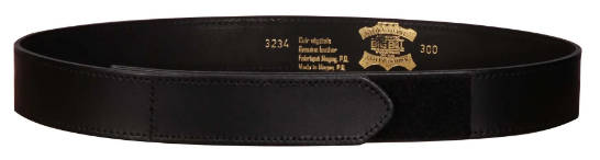 Big Bill® Flame Resistant Leather Belt with Velcro Closure - Black - JA300