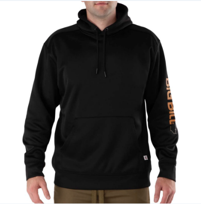 BIG BILL® Technical Fleece Pullover Hoodie with Graphic Logo - BBFL80