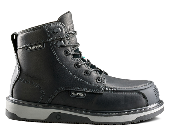 Men's Terra Ironstone 6" Waterproof Composite Toe Safety Work Boot - 839GBK/839GDB