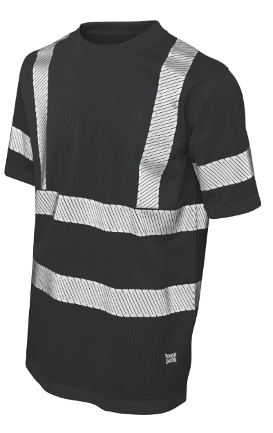 TOUGH DUCK MICRO MESH SHORT-SLEEVE SAFETY T-SHIRT WITH POCKET - ST07