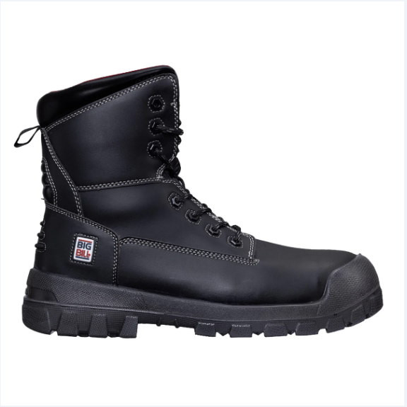 Bit Bill® Big Tuff M 4 Seasons Metal Free Work Boots 8'' - Black - BB5002